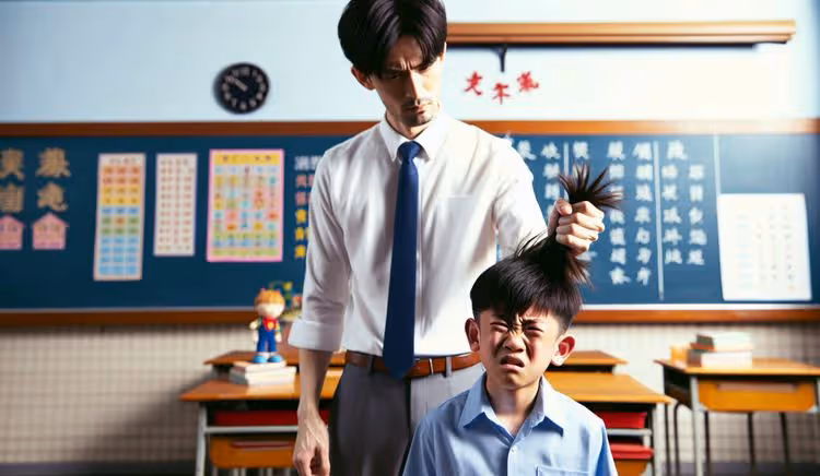 男童寫考卷答錯　被老師抓頭髮猛搖7下「眼球震顫」！爸媽氣炸提告
