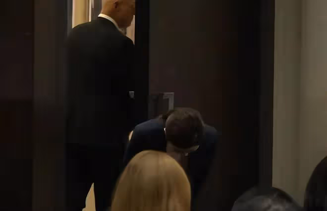 福原愛現身離婚法庭，面容憔悴心情低落，主動和江宏傑和解