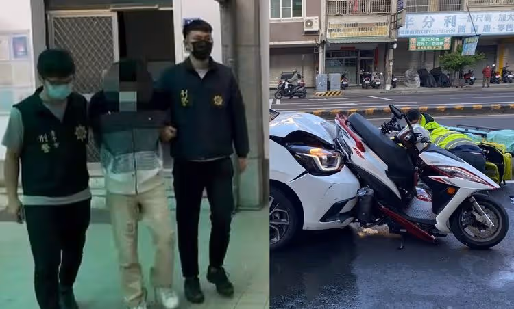 台中惡男開車撞死29歲工程師！竟現場叼菸輕浮　活該！2度放警鴿子遭拘提到案