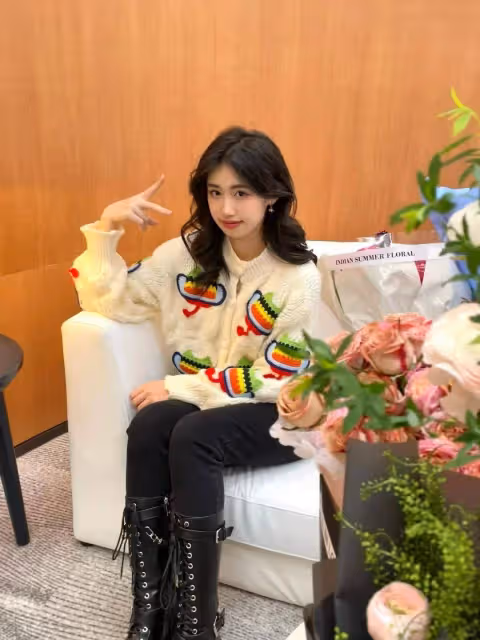 18歲徐朵曬全家福迎成人禮,五官像極了馮小剛,養父母設宴辦派對