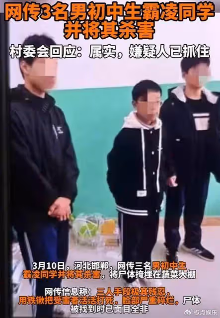 初中生被殺後續:死者三八節曾給媽媽送花,兩家兇手已偷偷搬走