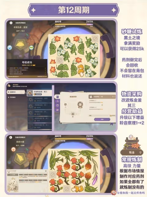 《原神》升煉研巧萬策金第三天滿獎勵攻略