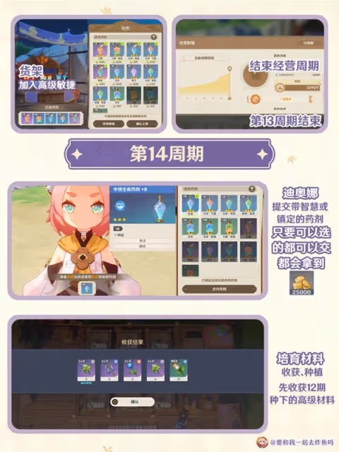 《原神》升煉研巧萬策金第三天滿獎勵攻略