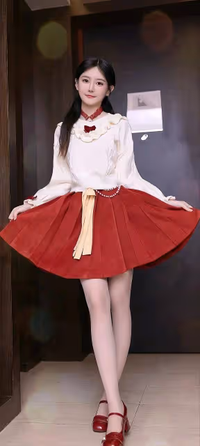 青春如此綻放,穿出少女感,發現百褶裙的無限可能