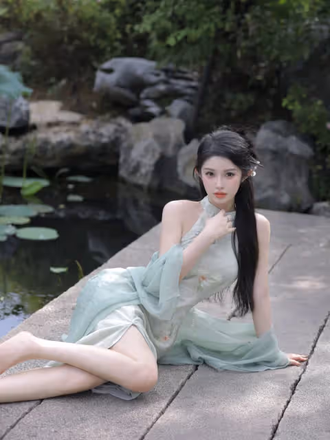 御姐穿搭NO.10丨"揭秘!長腿御姐的秘密武器:新中式旗袍,你敢嘗試嗎?
