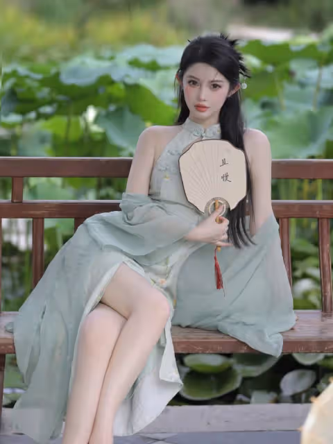御姐穿搭NO.10丨"揭秘!長腿御姐的秘密武器:新中式旗袍,你敢嘗試嗎?