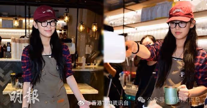 炎明熹化身1日限定店長 派咖啡與粉絲共度白色情人節