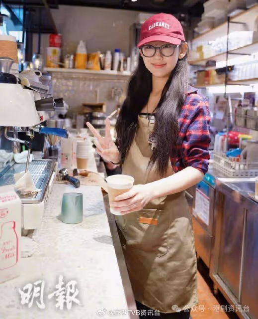 炎明熹化身1日限定店長 派咖啡與粉絲共度白色情人節