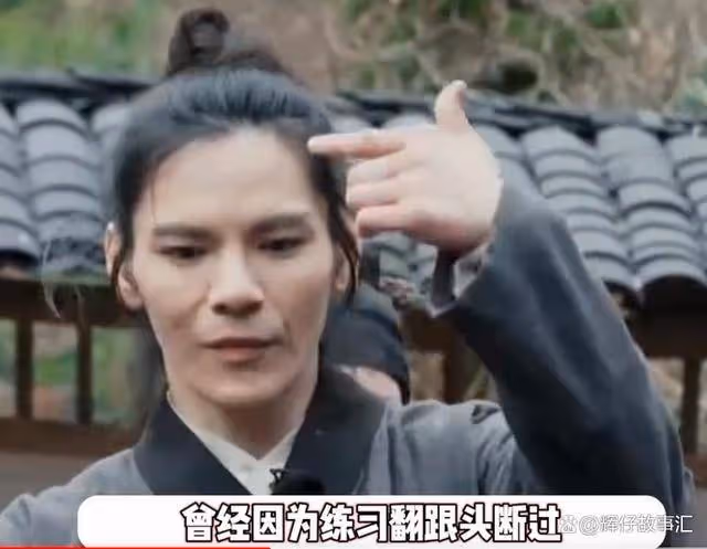 向佐稱練武打戲全身是傷,三分之二半月板被切除