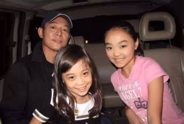 李連杰4位女兒貌美如花,簡直就是中國版的國民岳父史泰龍