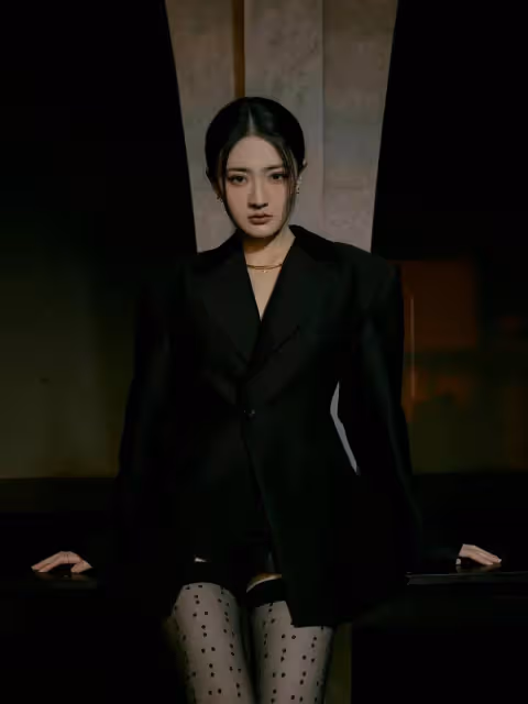 明星黑絲NO.13丨"徐璐性感火辣新寫真,黑絲美腿讓人慾罷不能!