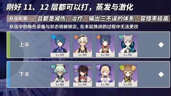 《原神》4.5版本深境螺旋通關攻略