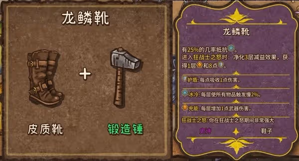 《背包亂斗》狂戰士全裝備合成表