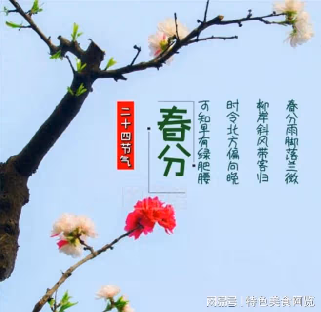 3月20日春分,老傳統有3習俗要做,寓意:冬去春來,迎春接福