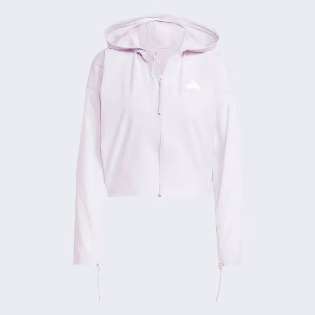 adidas早春太浪漫～　粉紫色單品用「拉鍊」讓運動穿搭更俏皮