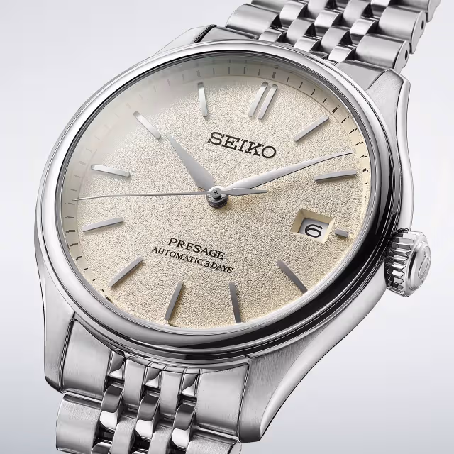 Seiko Presage又將日式美學做到極致　絲綢面盤4款新色齊發