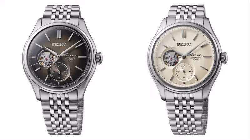 Seiko Presage又將日式美學做到極致　絲綢面盤4款新色齊發