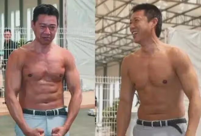 67歲張豐毅近照曝光！67歲腹肌搶眼，網友：27歲年輕人都比不上