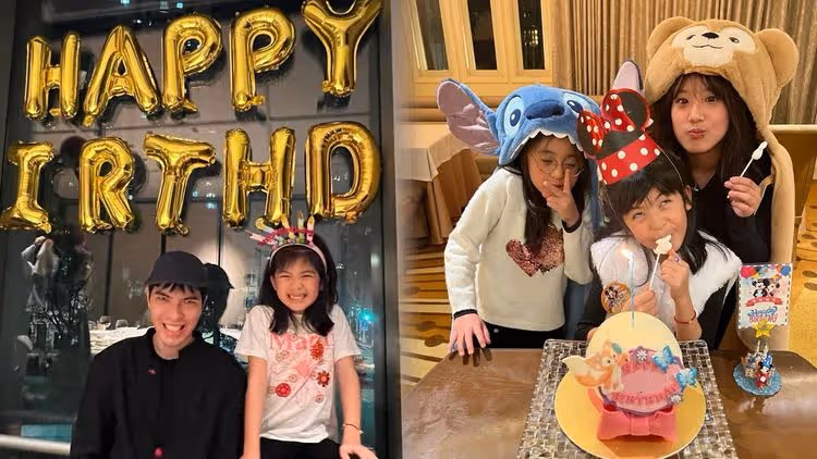 波妞7歲囉！　賈靜雯笑嘆愛女跟蕭敬騰、Summer「才是一家人」