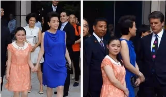 楊瀾女兒近照曝光,一雙兒女顏值差距巨大,女兒不敵兒子
