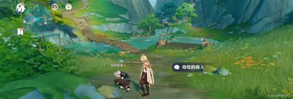 《原神》奇怪的商人事件完成方法