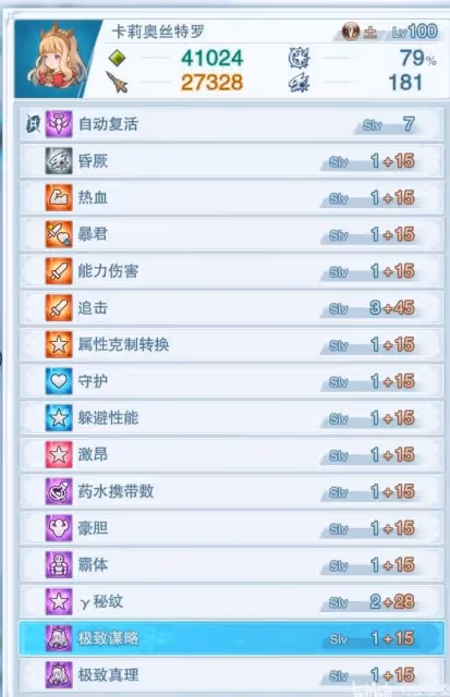 《碧藍幻想：Relink》卡莉奧絲特羅因子推薦