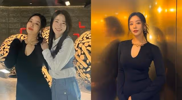《黑暗榮耀》惡女近況曝光！林智妍和車珠英靠在一起對著鏡頭自拍