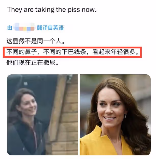 凱特被曝去世再添佐證,和威廉替身雙雙曝光,有一位長得一模一樣