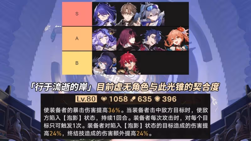 黃泉光錐分析|平替推薦,其他虛無泛用性分析