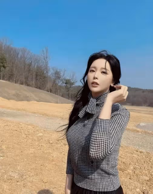 韓國知名女星，購買了鄉下的土地，實現了自己建造鄉村住宅的夢想