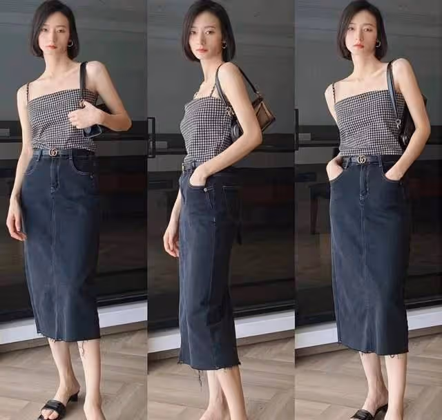 夏季穿搭「弔帶+半裙」!時尚又優雅,女人味照穿就對了