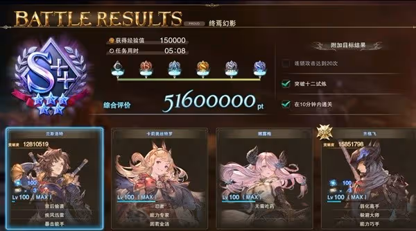 《碧藍幻想:Relink》路西法副本最佳陣容