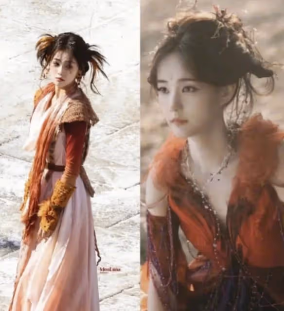 當32歲周冬雨撞衫36歲劉亦菲,終於明白氣質在顏值面前不值一提