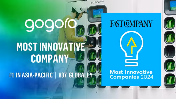 Gogoro獲全球前50大最具創新力公司　與NVIDIA、OpenAI、Microsoft一同入選