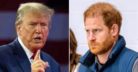 特朗普聲稱,當選總統後,會考慮驅逐吸毒的哈里王子