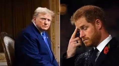 特朗普聲稱,當選總統後,會考慮驅逐吸毒的哈里王子
