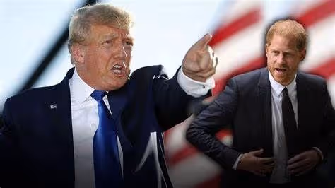 特朗普聲稱,當選總統後,會考慮驅逐吸毒的哈里王子