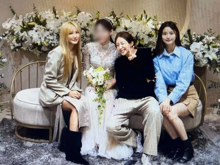 韓國知名女星，婚禮嘉賓造型，引韓網友熱議，她的穿搭不適合