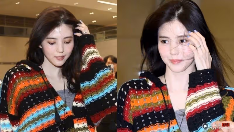 韓素希風騷回國！9次連撥頭髮       刻意曬無名指戒指