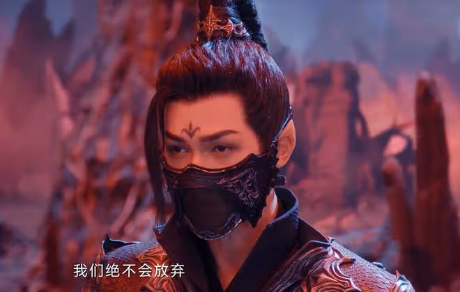 《烈焰》逆天而行的坐騎迦樓羅，天的坐騎黑龍，都不如伍賡的坐騎