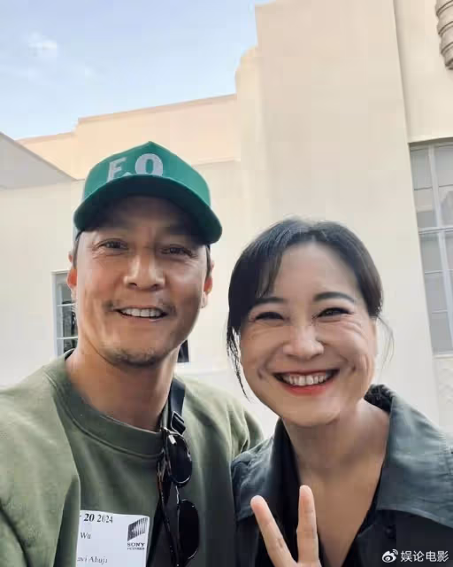 吳彥祖太實誠了，曬和賈玲合影不P圖，為賈玲打call但不評論電影