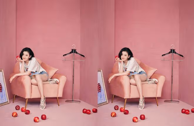 宋祖兒就算穿T恤都有大片感,清爽短髮盡顯少女感,身材好真任性