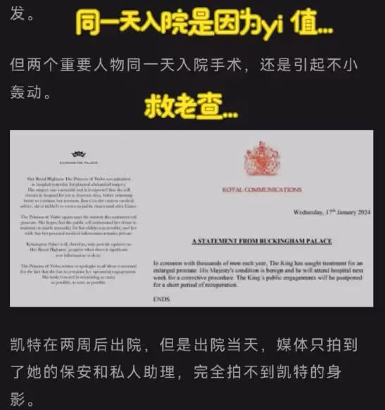 外媒堅稱凱特已去世!前三周行程被扒,為救查爾斯被光明會血祭!