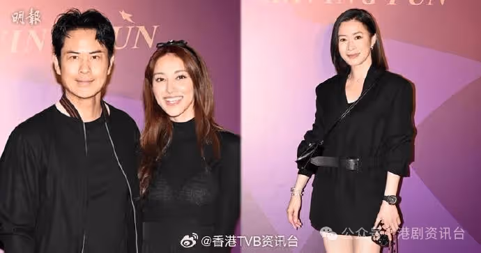 鄭嘉穎佘詩曼同場！還有一位TVB實力派演員兼歌手罕有露面