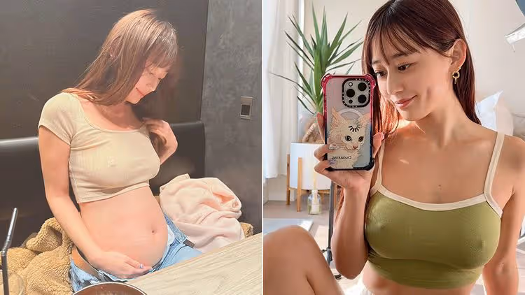 H奶網美「突曬孕肚照」狂吸800萬點閱　鄉民：原來已當人妻嗎