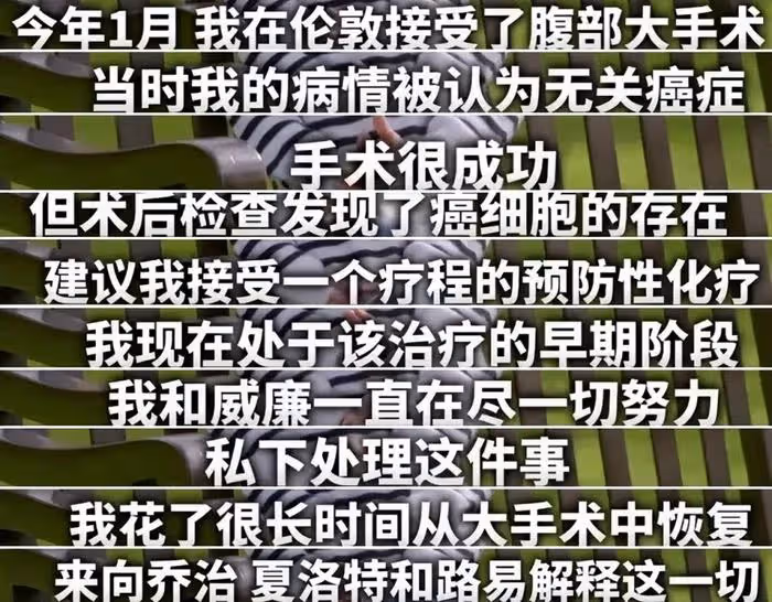 凱特王妃患癌!王室成員發文祈禱,美國女星為取笑P圖事件道歉
