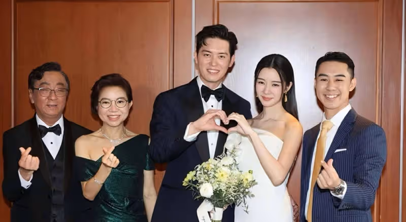 恭喜！香港人氣女星大婚，老公因高顏值獲贊，想在十天內造人成功