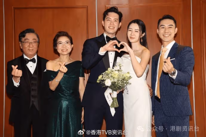 TVB十優港姐大婚!戴金戒簡約出嫁 努力造人不去蜜月旅行