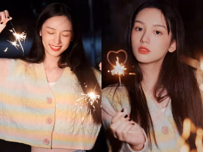 《山河令》阿湘現代裝太美了,生圖如富家小姐,休閒裝也同樣迷人