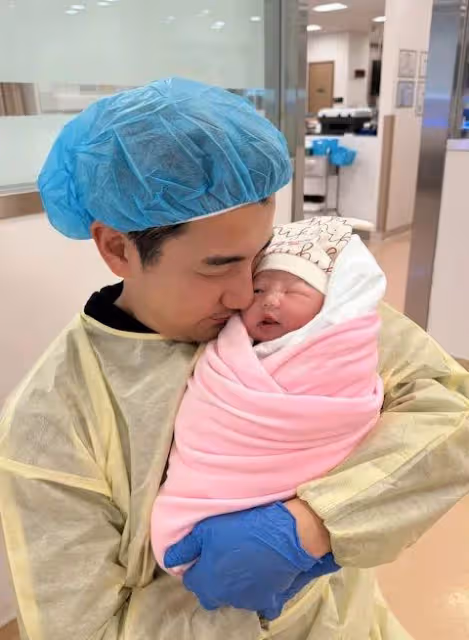 恭喜！TVB男星太太二胎剖腹生女：聽到女兒哭聲時感動到哭了